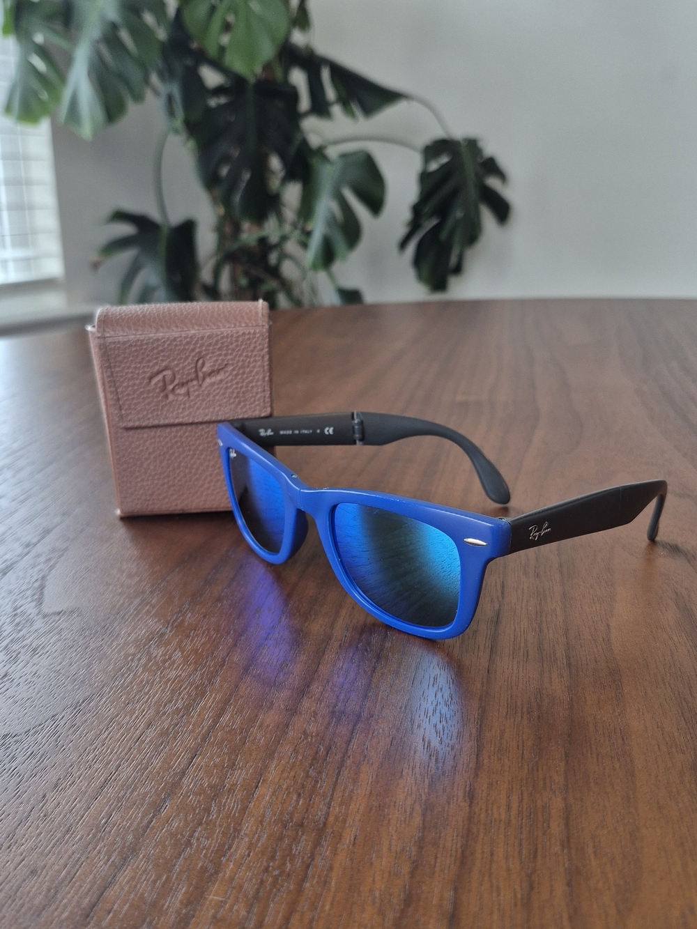 Ray-Ban Blue Wayfarer Sunglasses